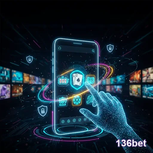 Imagem ilustrativa do app 136bet mostrando suas funcionalidades e o site confiável para apostas online.